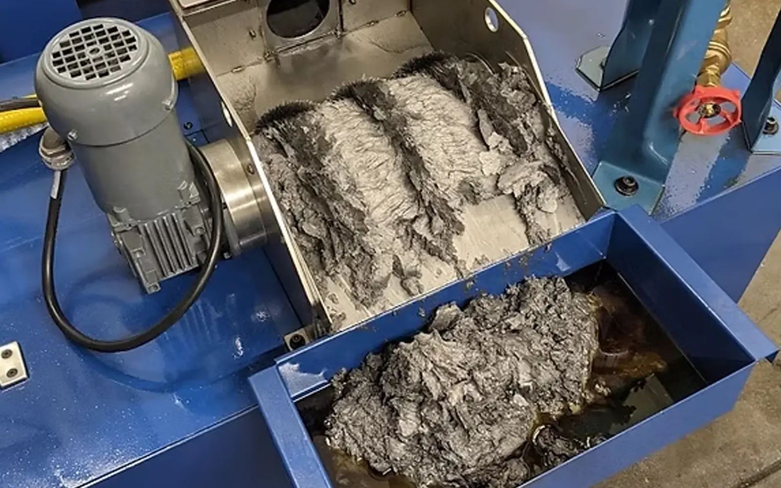 Filtration after 15,000 parts