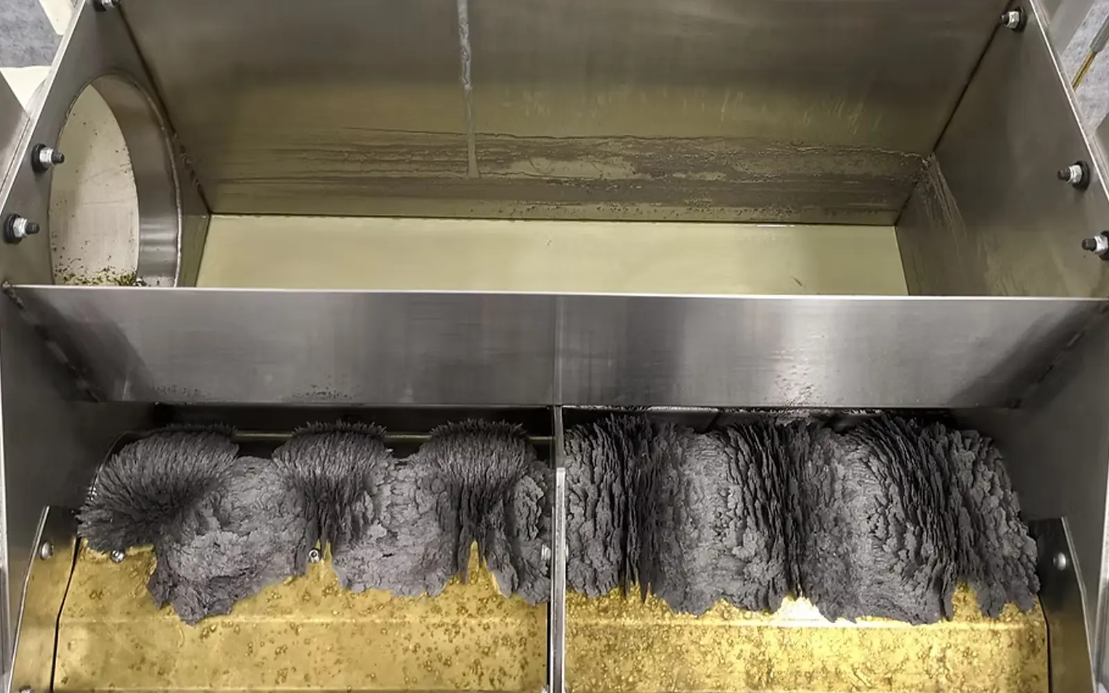 Filtration after 5,500 parts