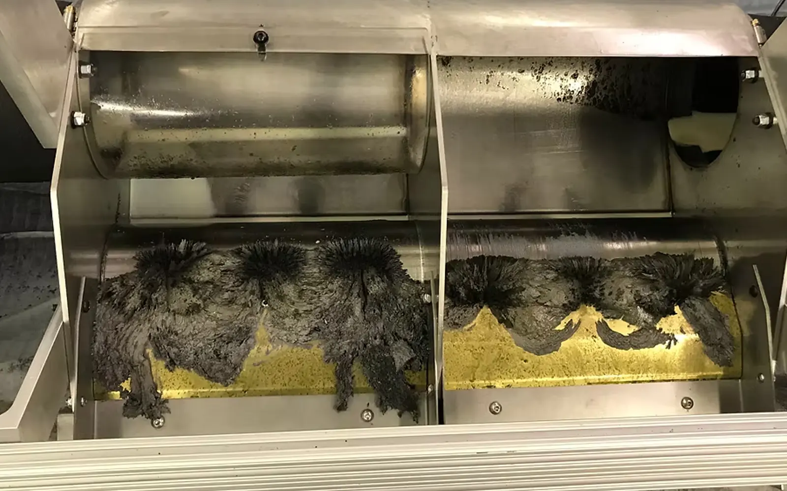 Filtration after 15,000 parts